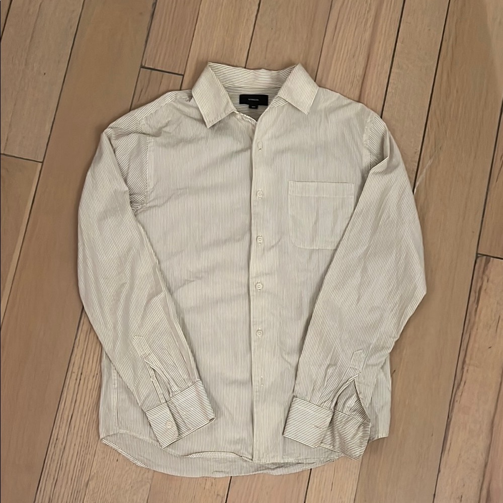 Men's vince Striped Shirt